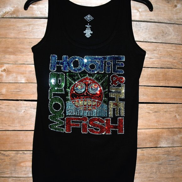 Hootie & the Blowfish rhinestone sleeveless tank top  XS,S,M,L,XL,XXL, 1X,2X,3… - Picture 1 of 8